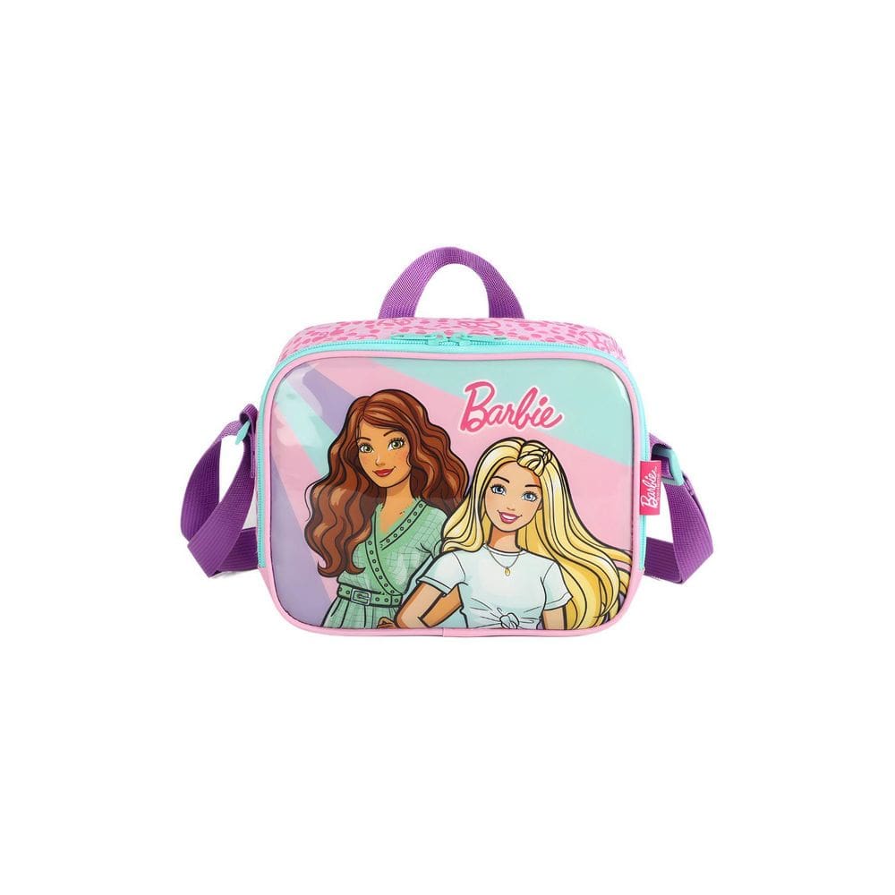 Lancheira Escolar Térmica Barbie Unique La41413 - Rosa