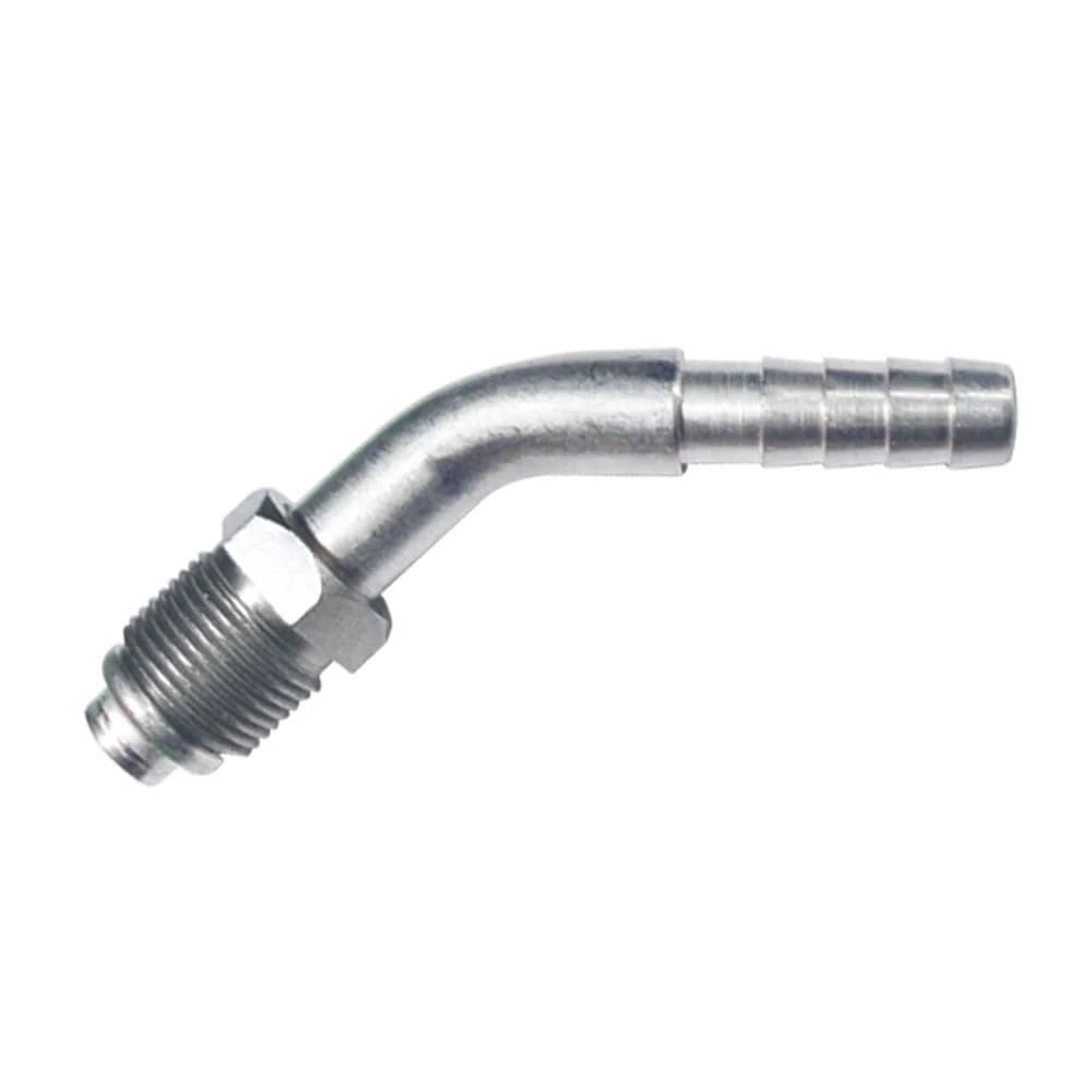 Conexão Rosca Externa Macho Movel 8X45 Para Ar  Aluminio
