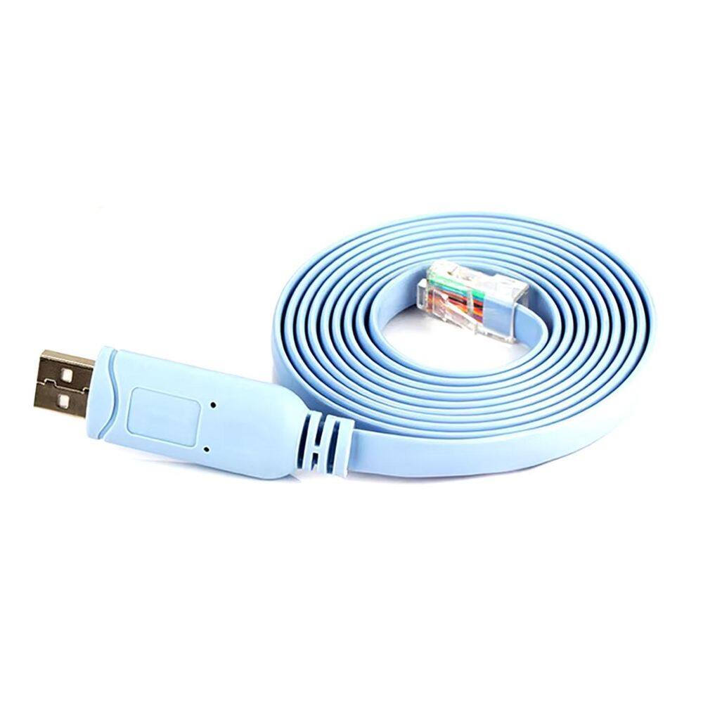 Cabo Usb Serial Ch340 Com 6 X Cabo Rj45 De Rede