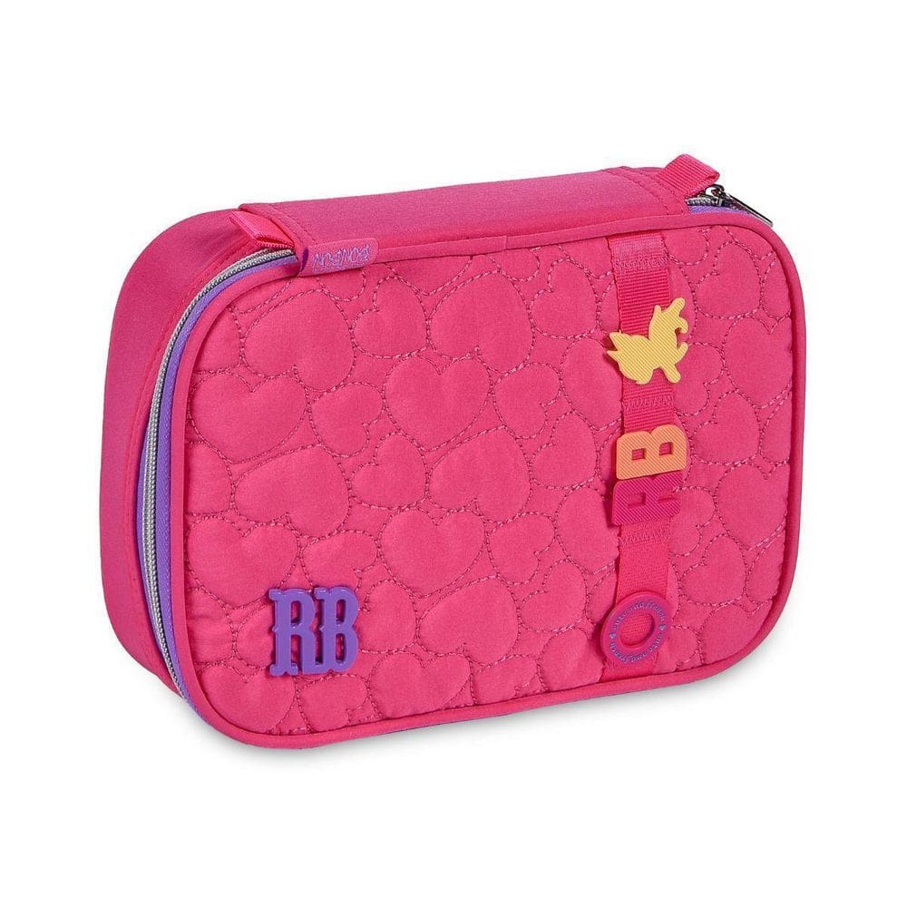 Estojo Box Rebecca Bonbon Escolar Juvenil 100 Pens - Rosa