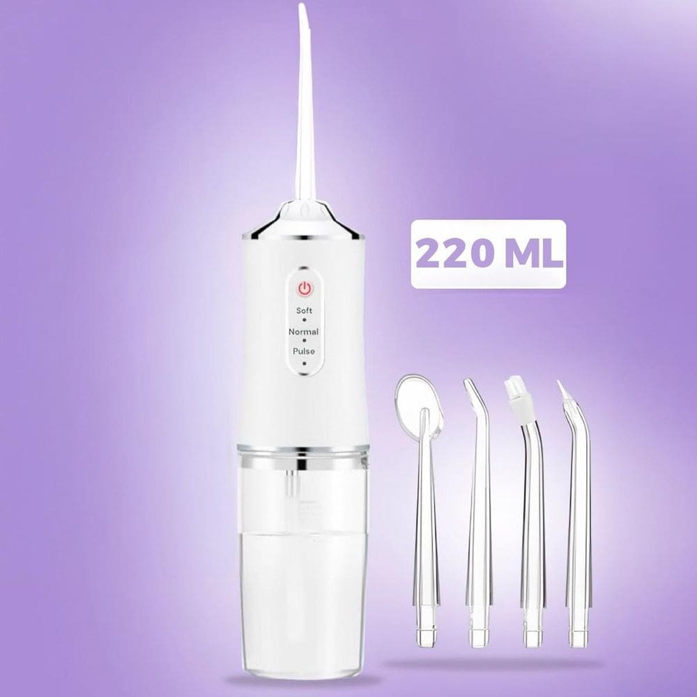 Aparelho Bucal Elétrico Portátil Limpeza Dental Completa E