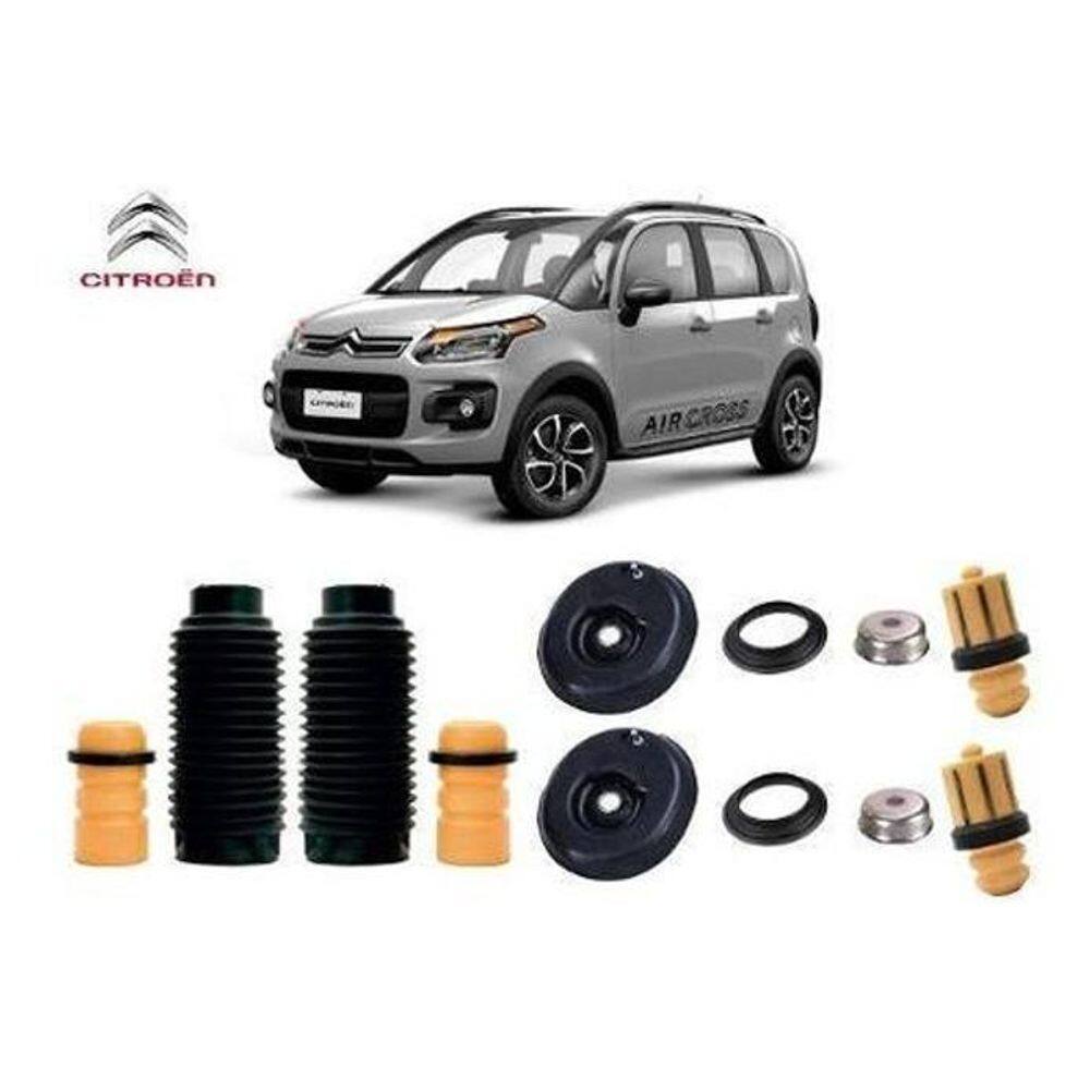 Kit Coxim Batente Diant Tras Citroen Aircross 2012 - 2015