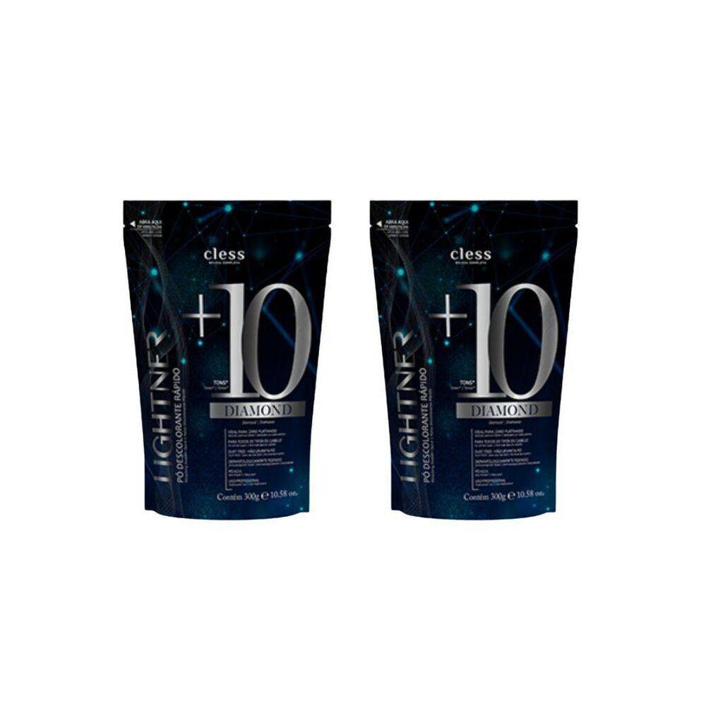 Po Descolorante Lightner Diamond 300G - Kit Com 2Un