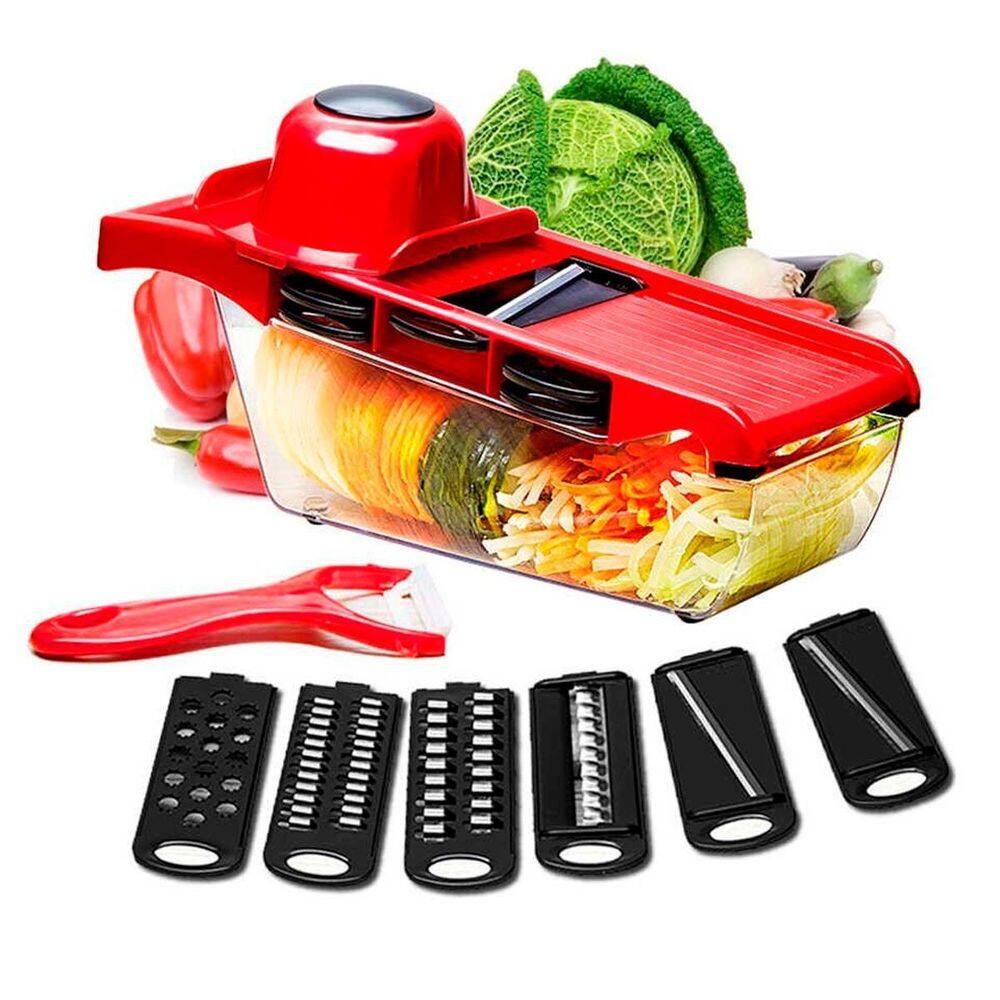Mandolina Fatiado Fino De Alimentos Lâminas Alta Qualidade