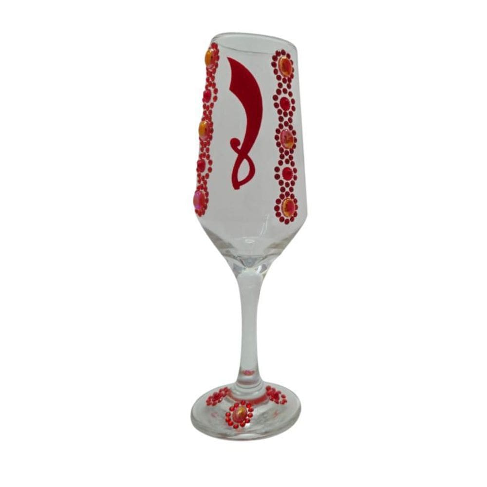 Taça Iansã Espada Champanhe Vidro 186 Ml