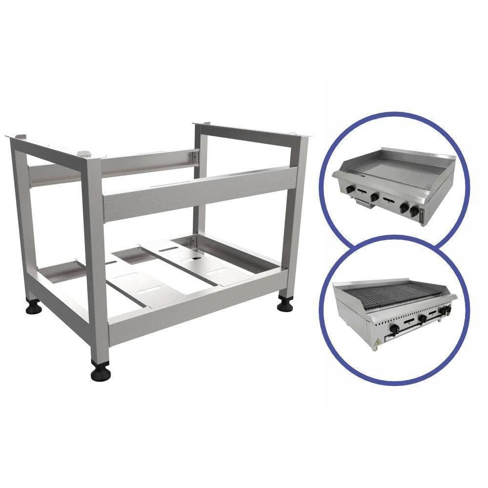 Cavalete Chapas E Char Broiler Venâncio Linha Prime 90Cm