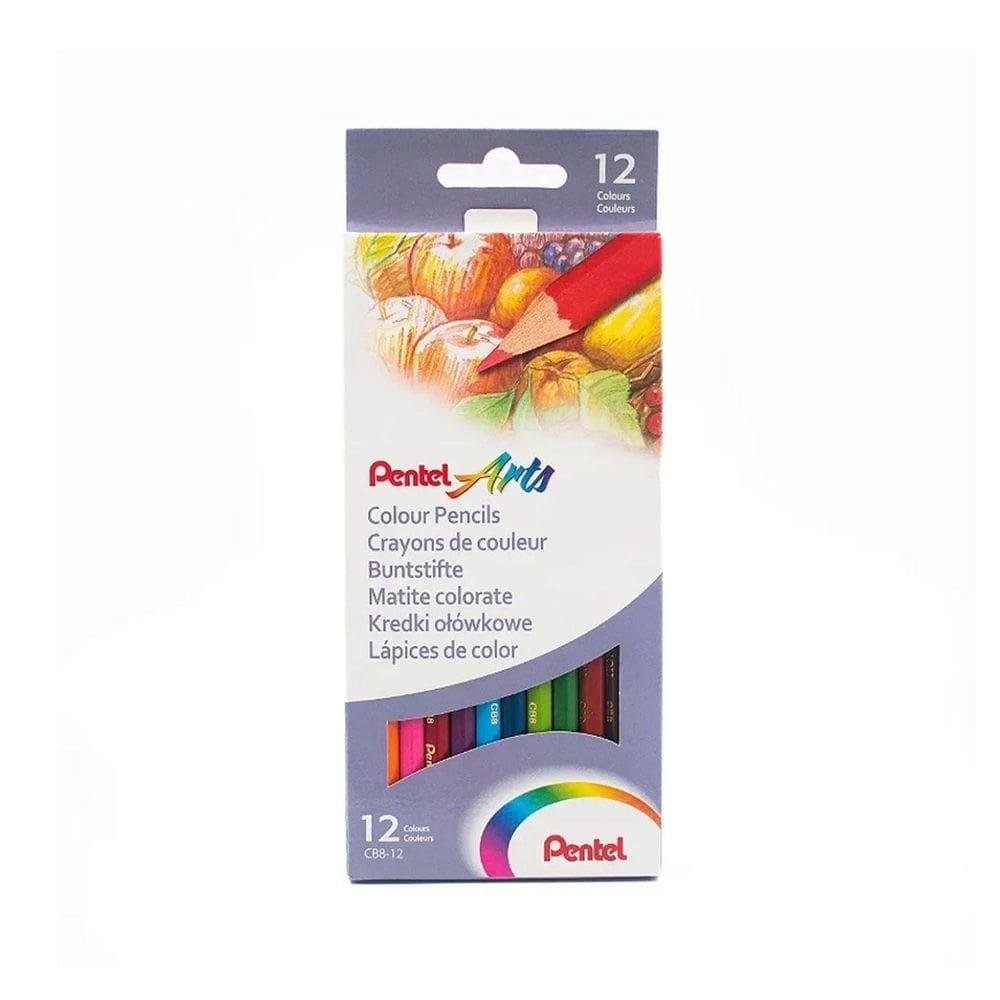 Lapis De Cor 12 Cores Pentel