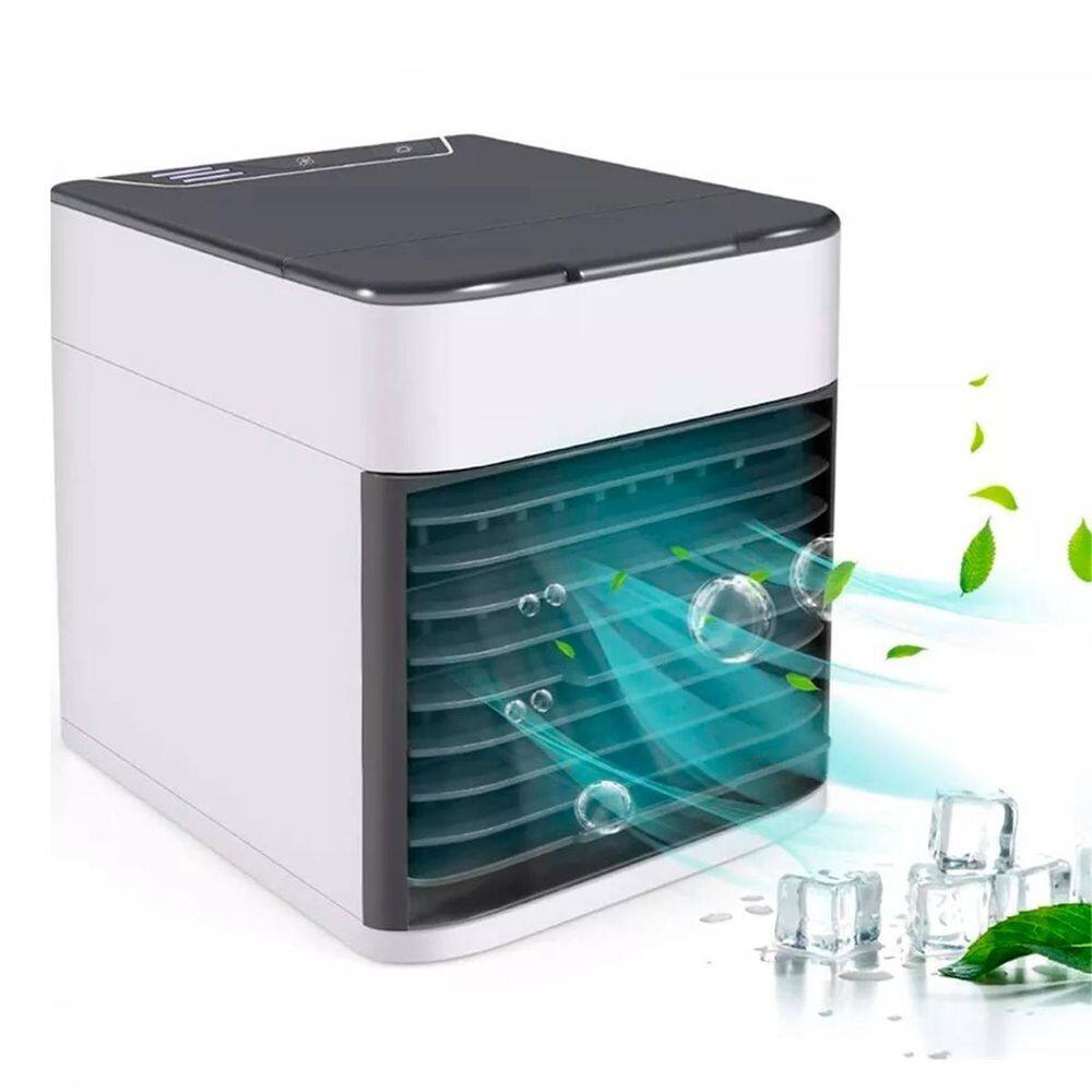 Mini Ventilador Portátil Ar Condicionado Usb Quarto E