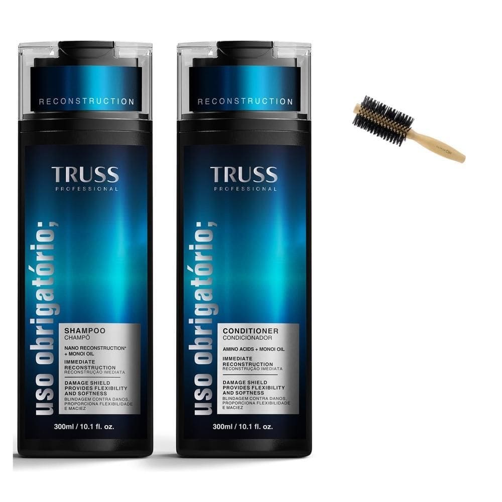 Kit Truss Uso Obrigatório Kit Shampoo Condicionador E Mq Esc