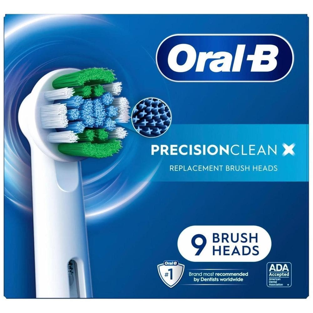 Refil Escova Elétrica Oral B Precision Clean Com 9 Unidades