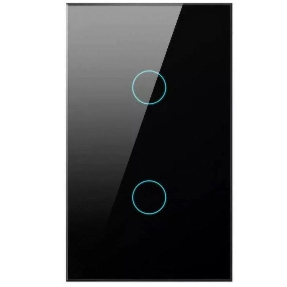Interruptor Wifi Inteligente 2 Botões Smart Touch Alexa Tuya