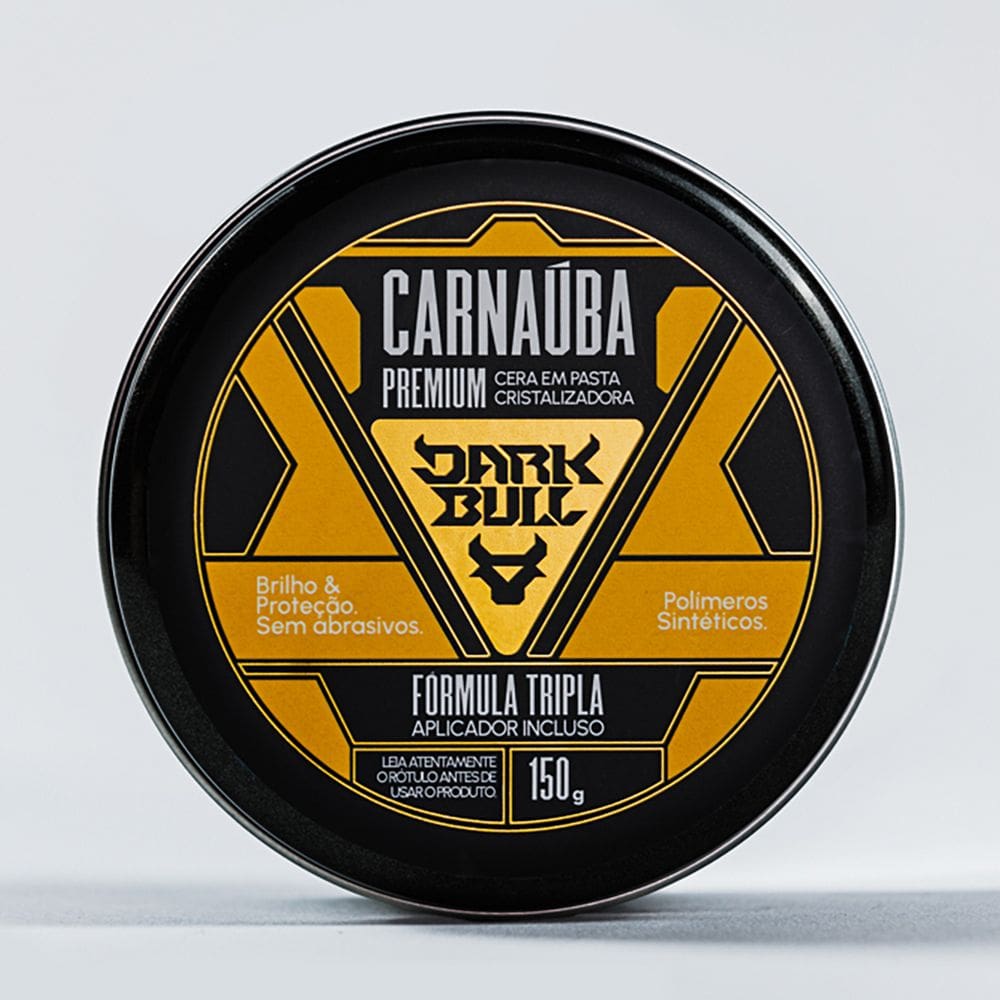 Cera Carnauba Dark Bull Provê Brilho E Proteçãoà Pinturas