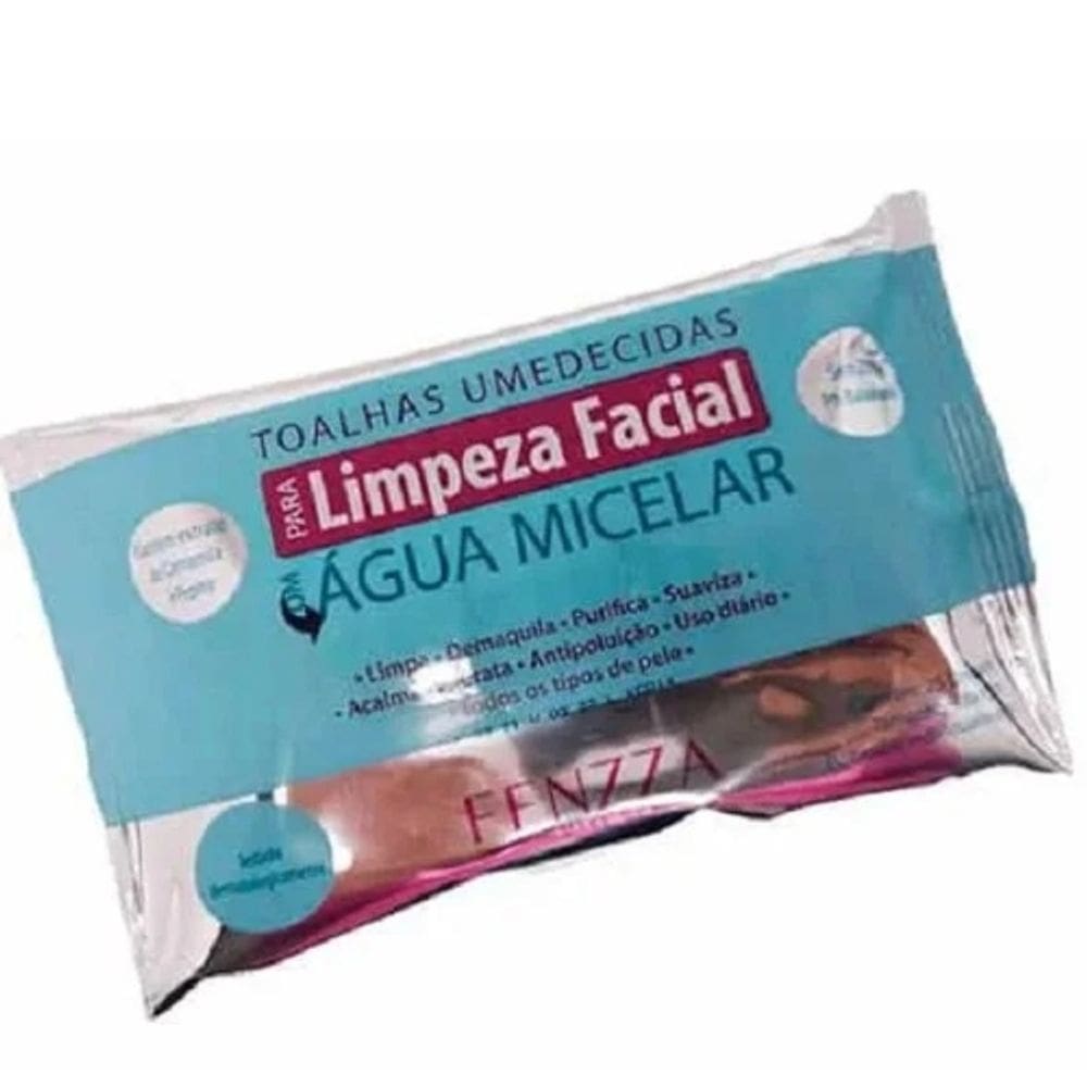 Lenço Demaquilante Água Micelar Fenzza