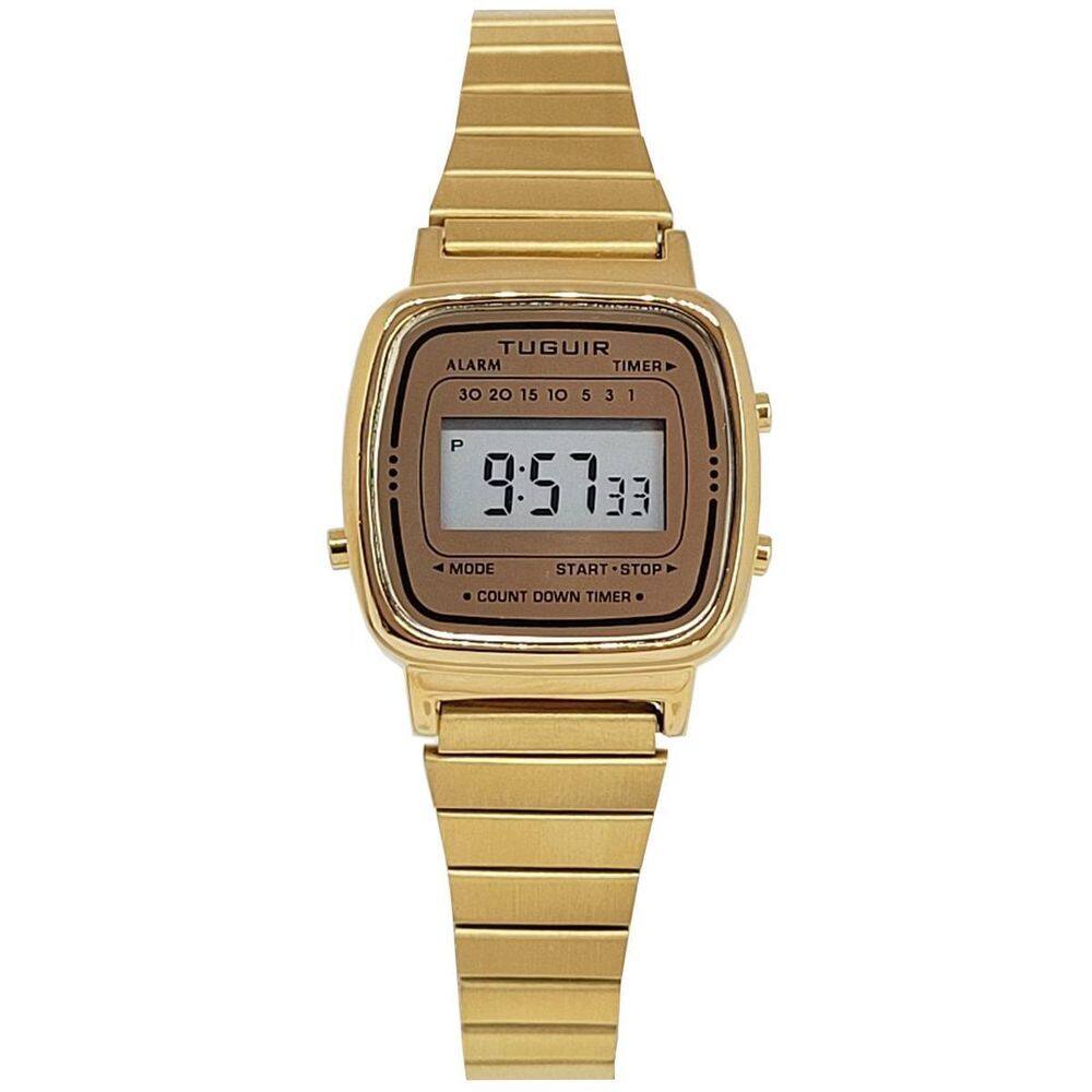 Relógio Feminino Tuguir Digital Tg30309 Dourado