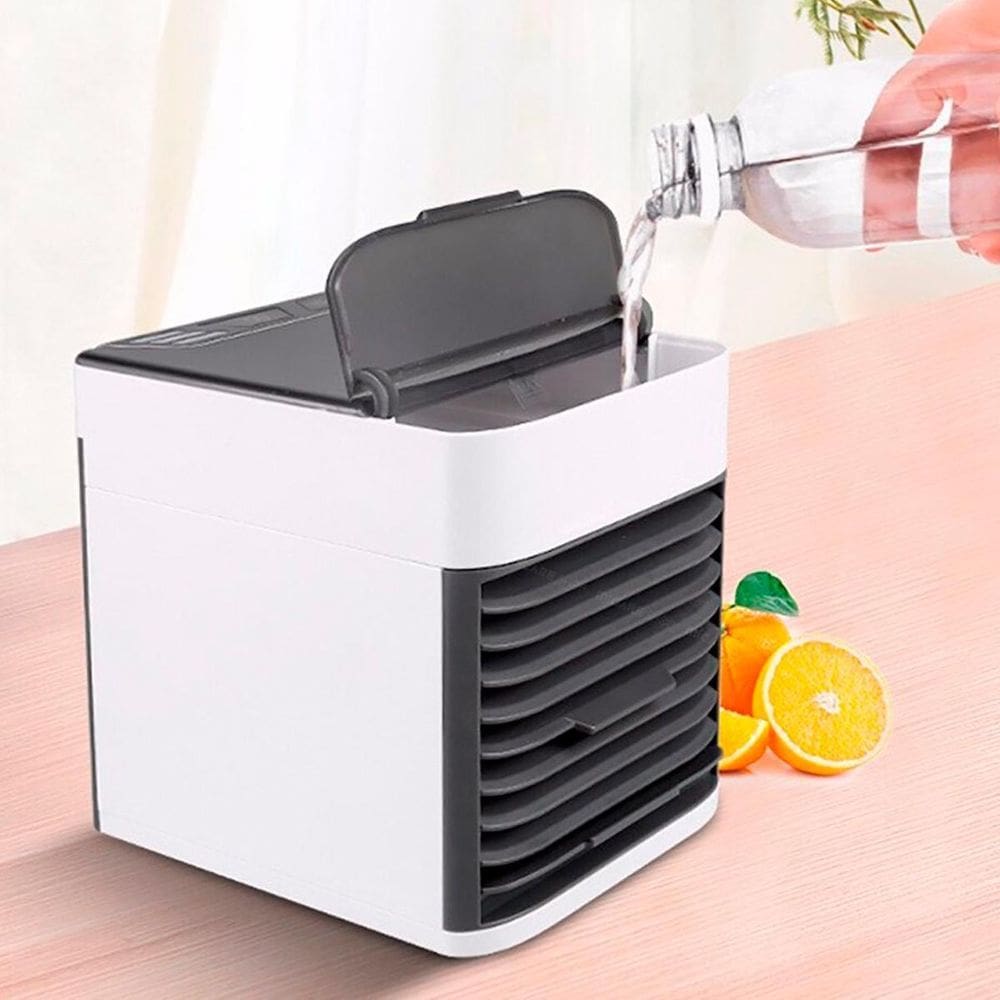 Mini Ventilador Portátil Ar Condicionado Usb Uso Em