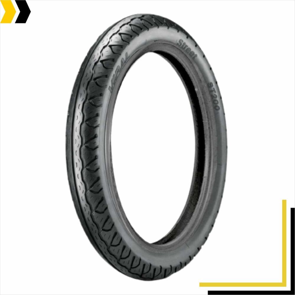 Pneu Vipal Traseiro St200 80/100-14 C/C Biz-Pop