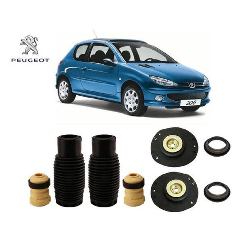 2 Kit Coxim Batente Coifa Rolamento Do Amortecedor Dianteiro