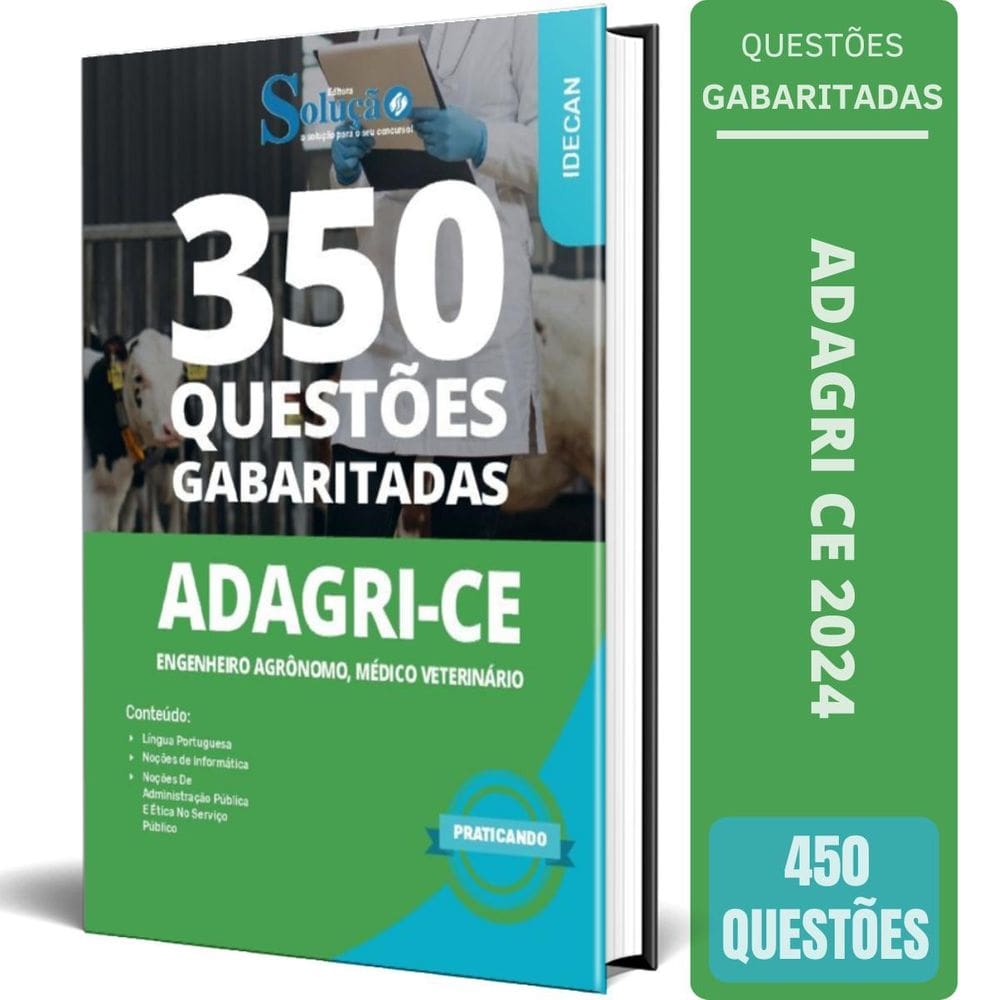 Caderno Questões Adagri Ce 2024 Comum Aos Cargos: Engenheiro