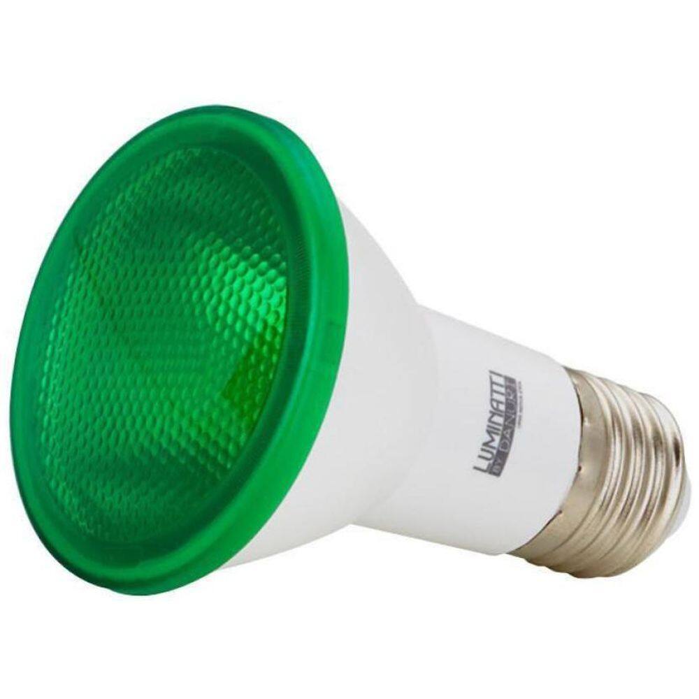 Lampada Led Par 20 6W E27 Ip65 Bivolt Verde