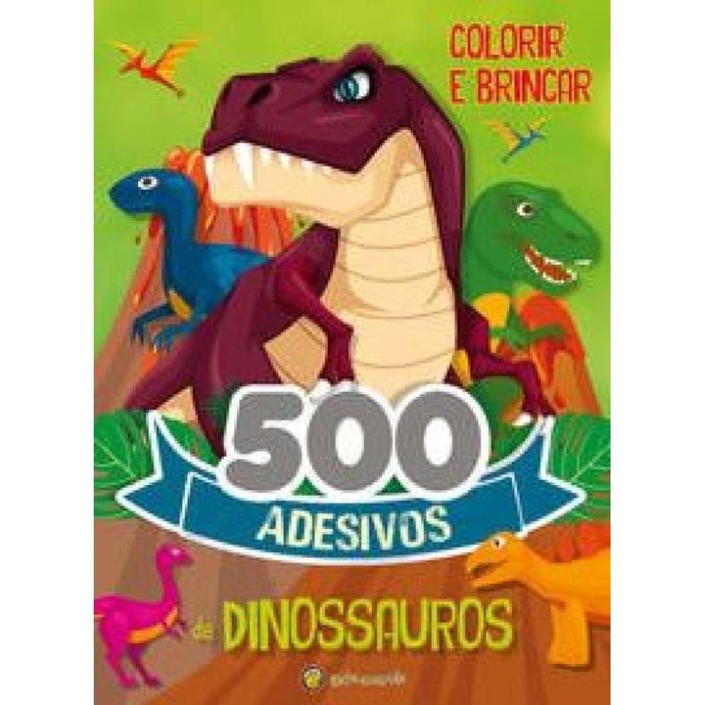 500 Adesivos Dinossauros