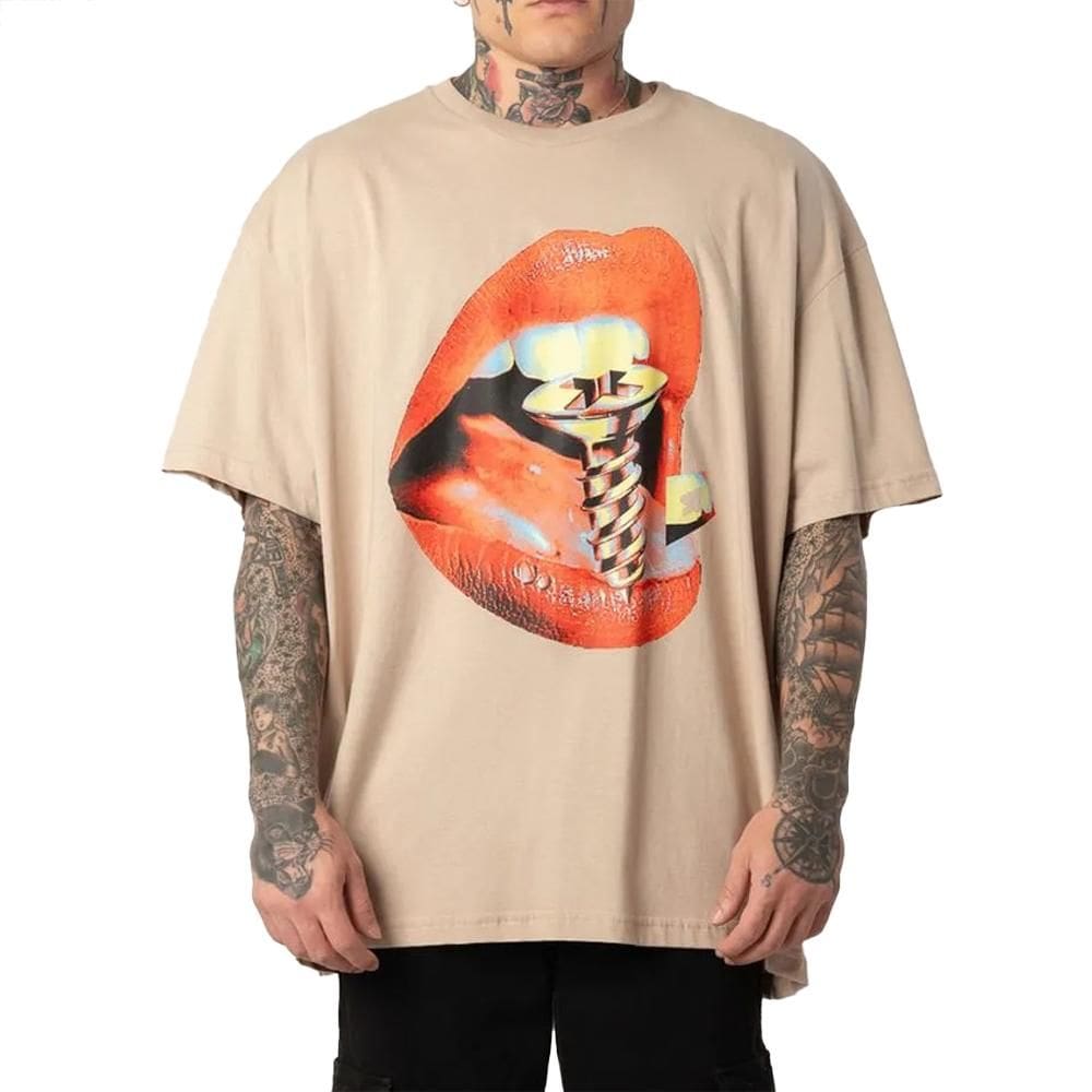 Camiseta MCD Body Soul MCD SM25 Masculina Areia Catedral