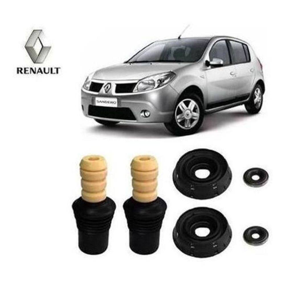 Kit Coxim Rolamento Amortecedor Dianteiro Sandero 2007 2008 2009 2010
