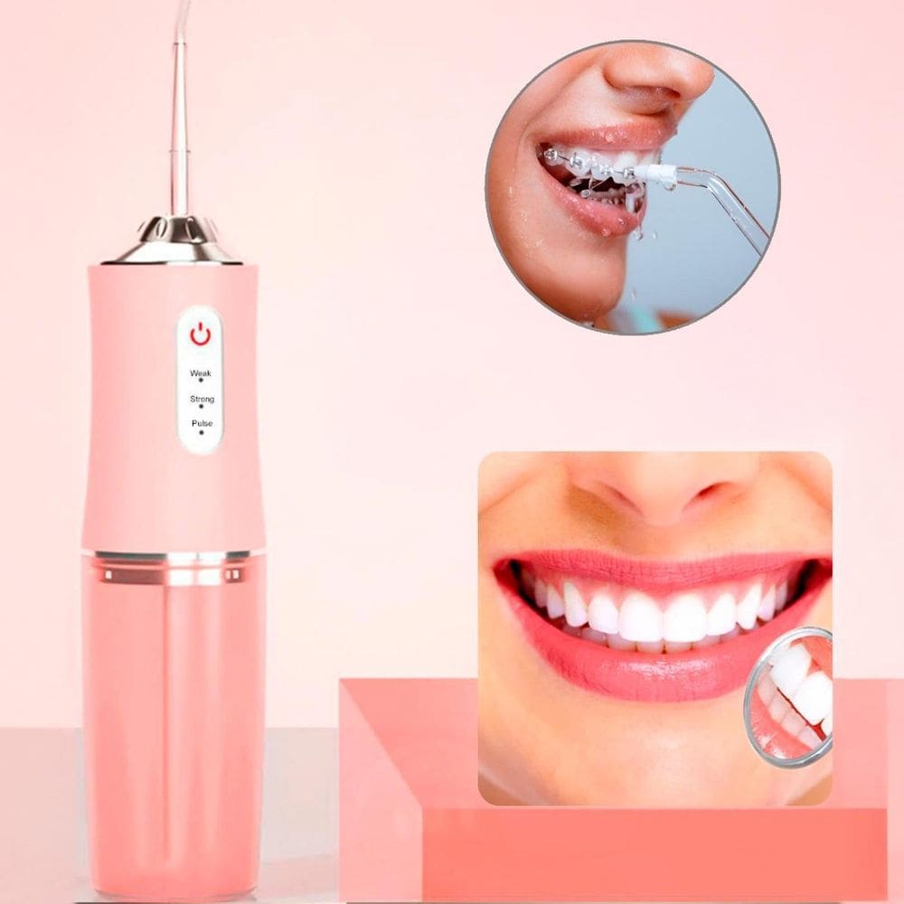 Aparelho Bucal Elétrico Portátil Limpeza Dental Completa E