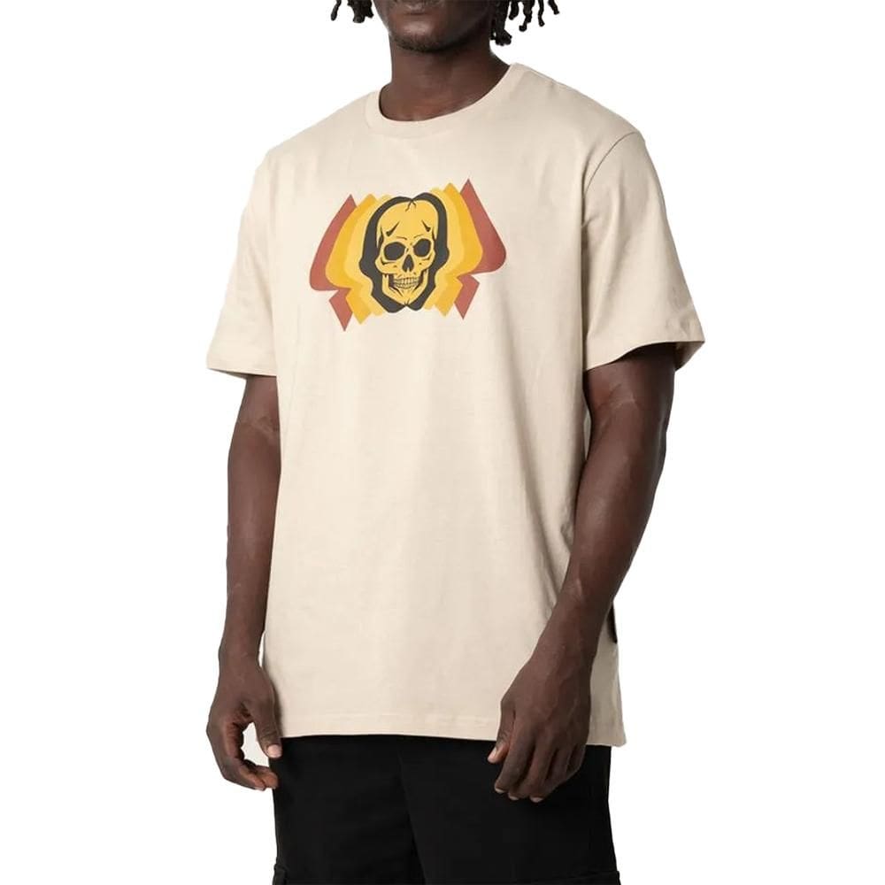 Camiseta MCD Caveira Metamorfose SM25 Areia Catedral