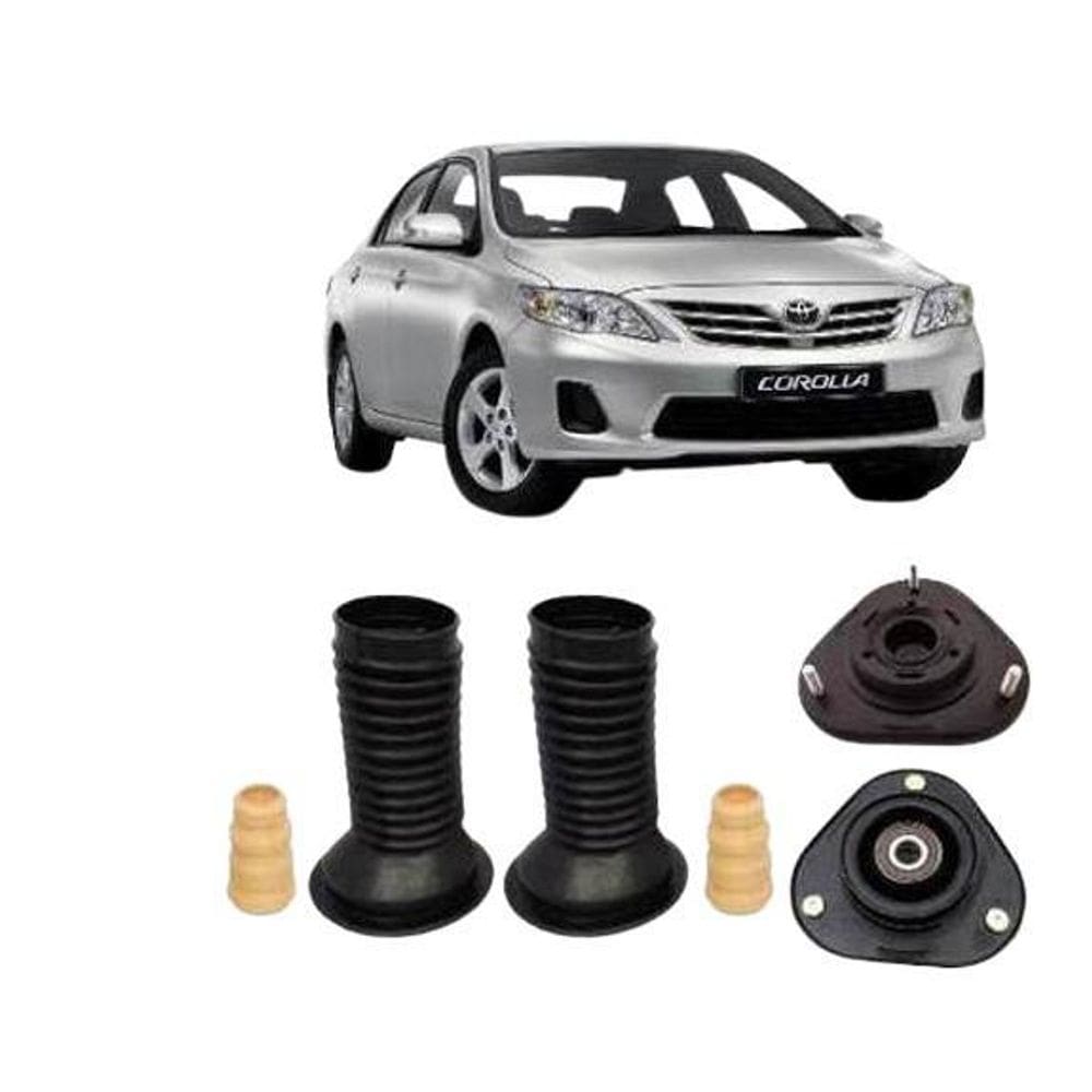 2 Kit Coxim Amortecedor Dianteiro Corolla 2008 2009 2010