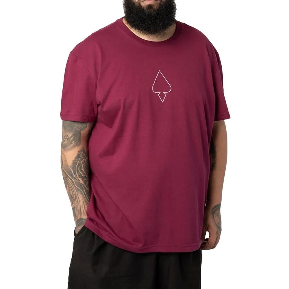 Camiseta MCD Caveira Rosas SM25 Masculina Magenta
