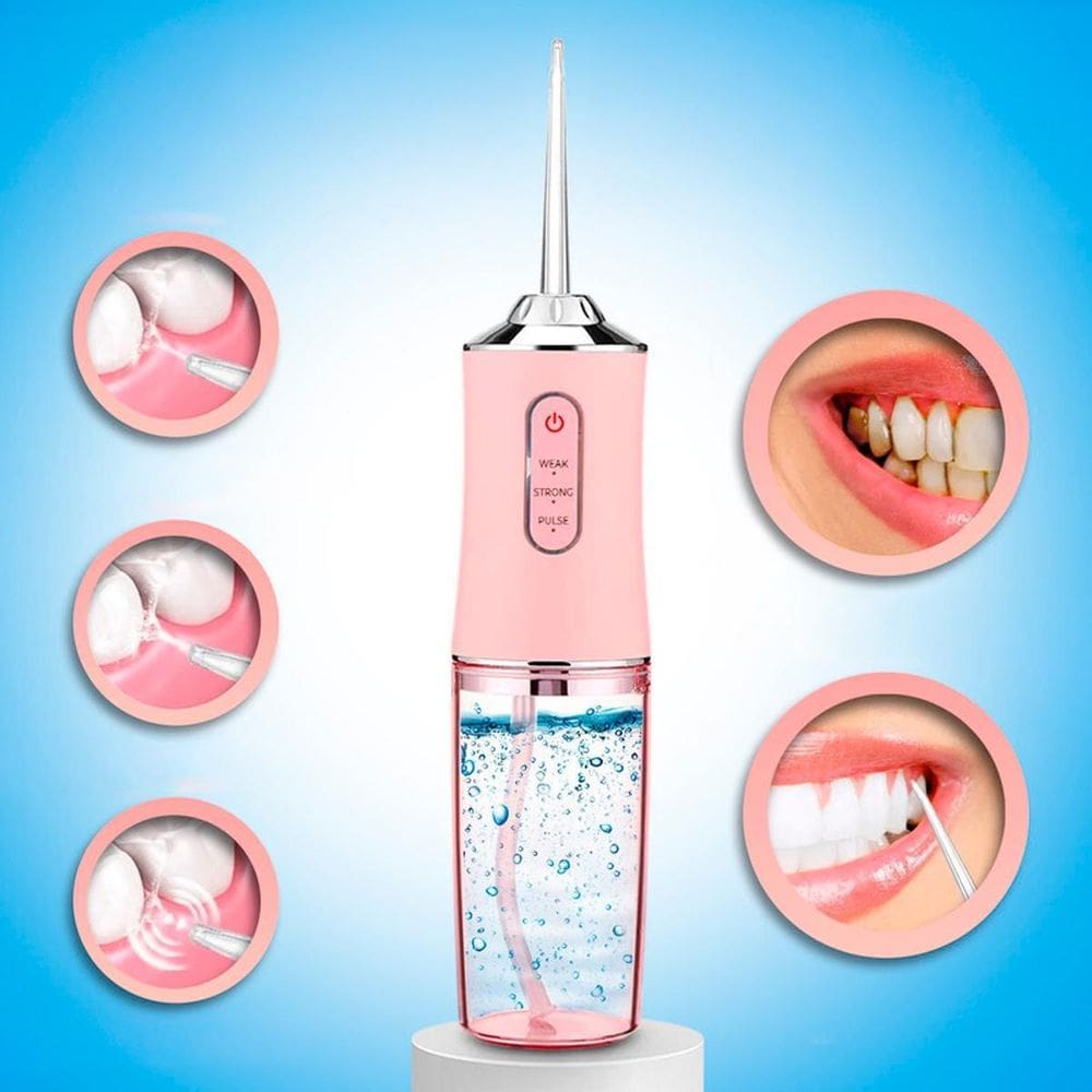 Aparelho Bucal Elétrico Portátil Limpeza Dental Completa E