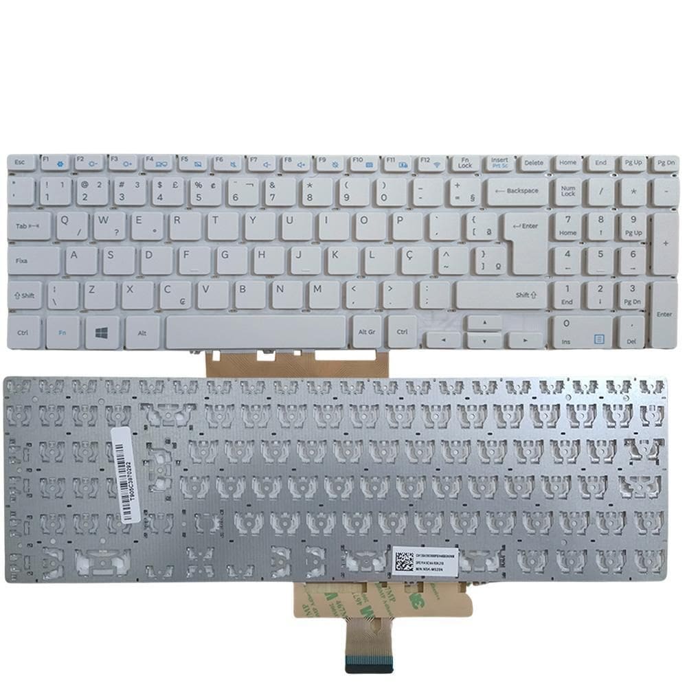 Teclado Compativel Com Samsung Np300E5K, Expert X41, Branco