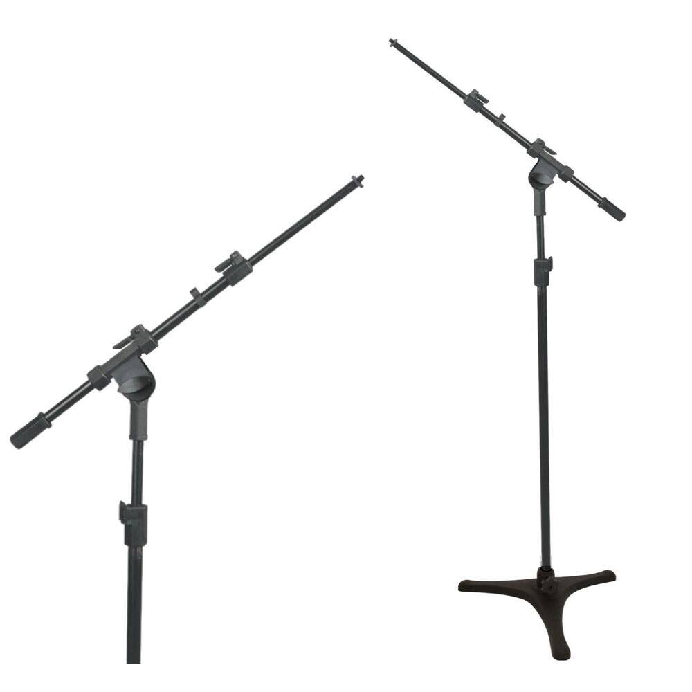 Suporte,Pedestal Microfone,Base De Ferro,Telescópico,Girafa