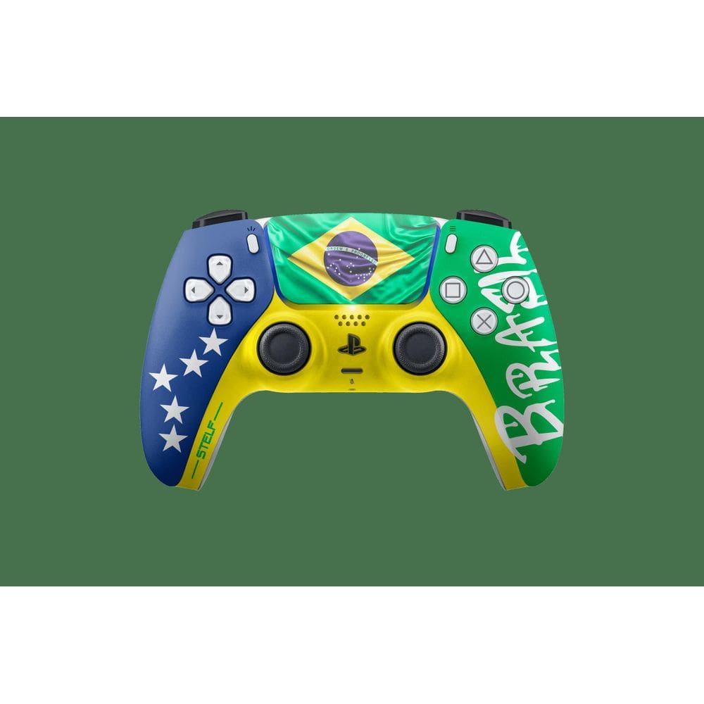 Controle Ps5 Com Grip Brasil Elite Stelf