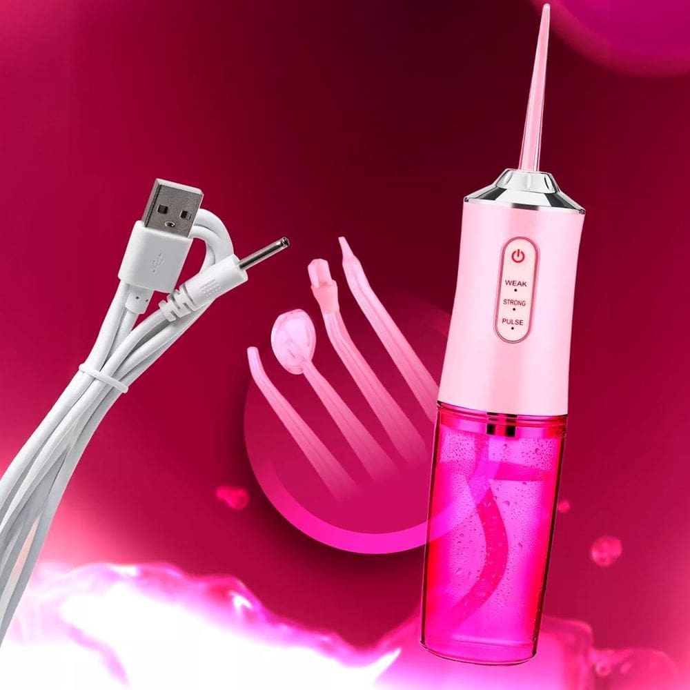 Aparelho Bucal Elétrico Jato Potente Para Limpeza Dental