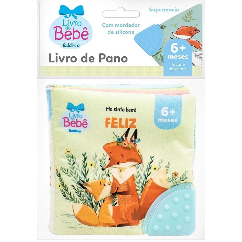 Livro Do Bebê - Me Sinto Bem - Feliz