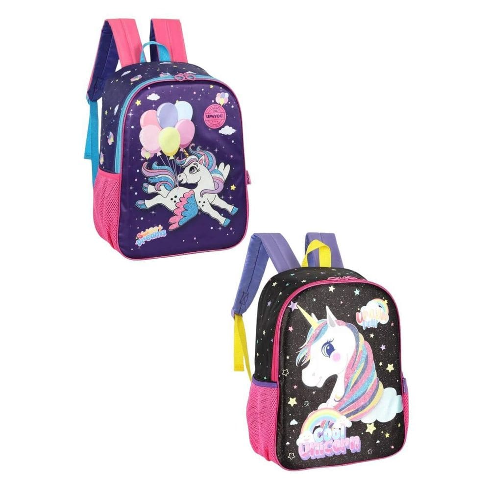 Mochila De Costa Infantil - Up4You Unicórnio