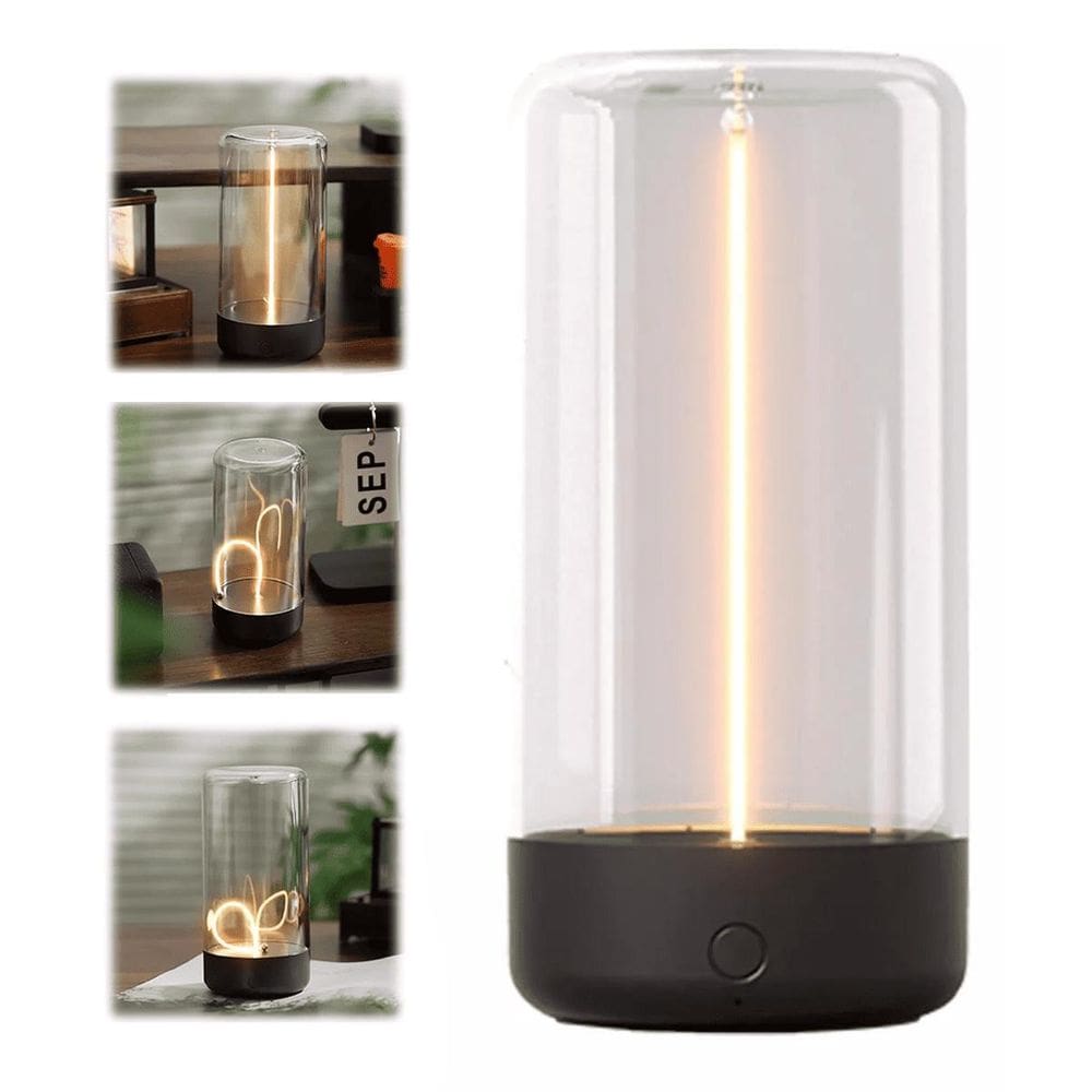 Luminária Mesa Minimalista Lâmpada Filamento Magnetico Led