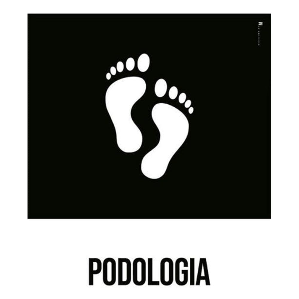 Kit 3 Placas Desenho - Podologia