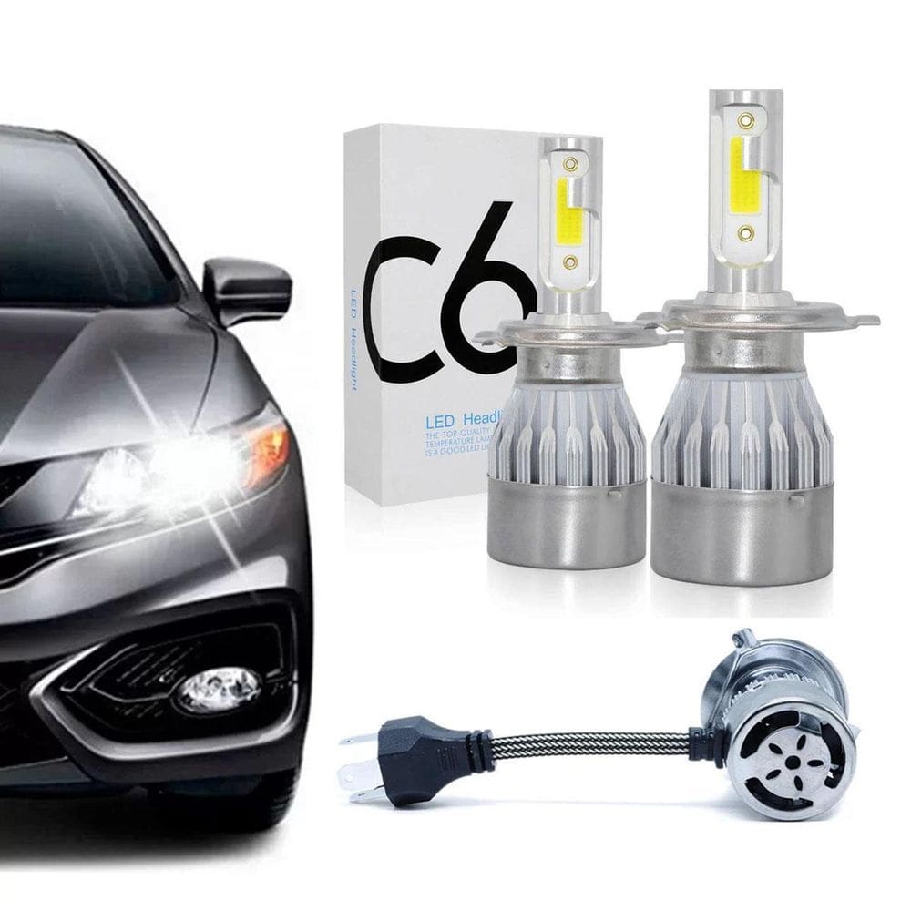 Kit Par Super Led Lumens H1 A H11 9005/9006 Farol Automotivo