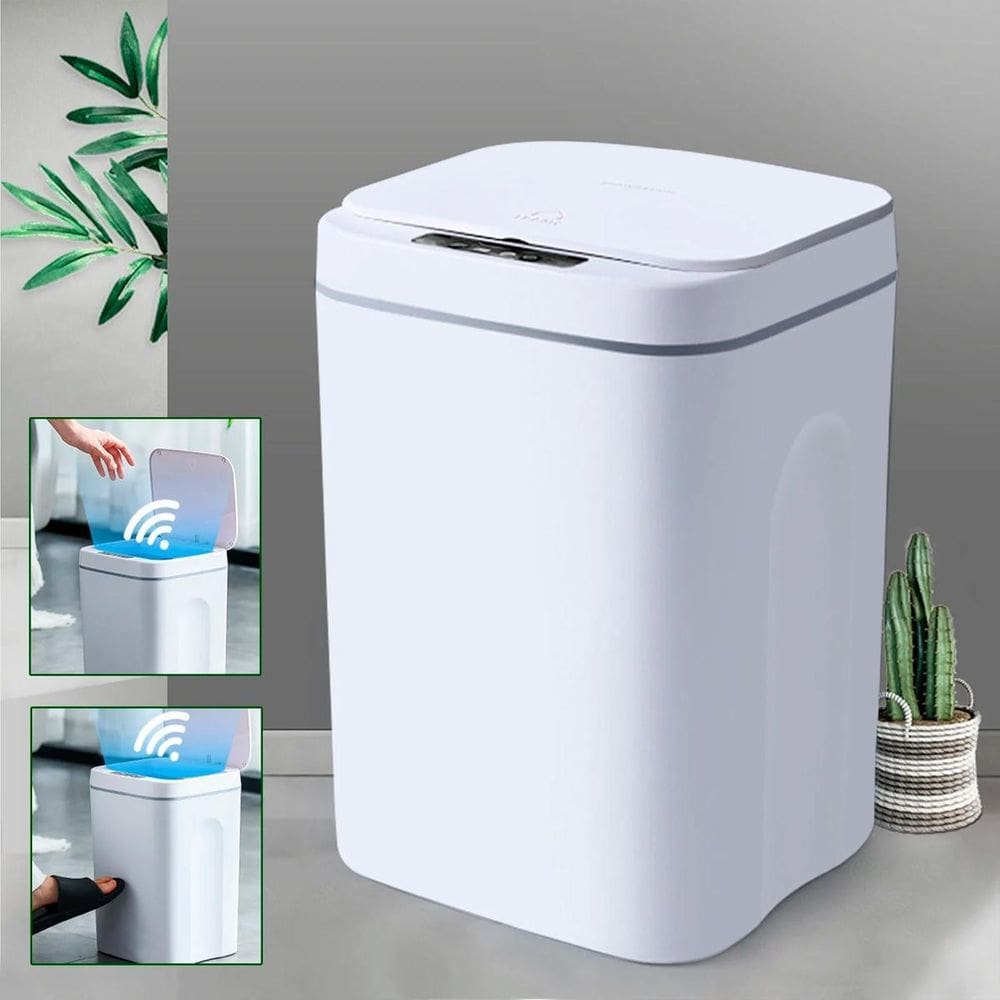 Lixeira Automática Com Sensor De Aproximação Para Escritório