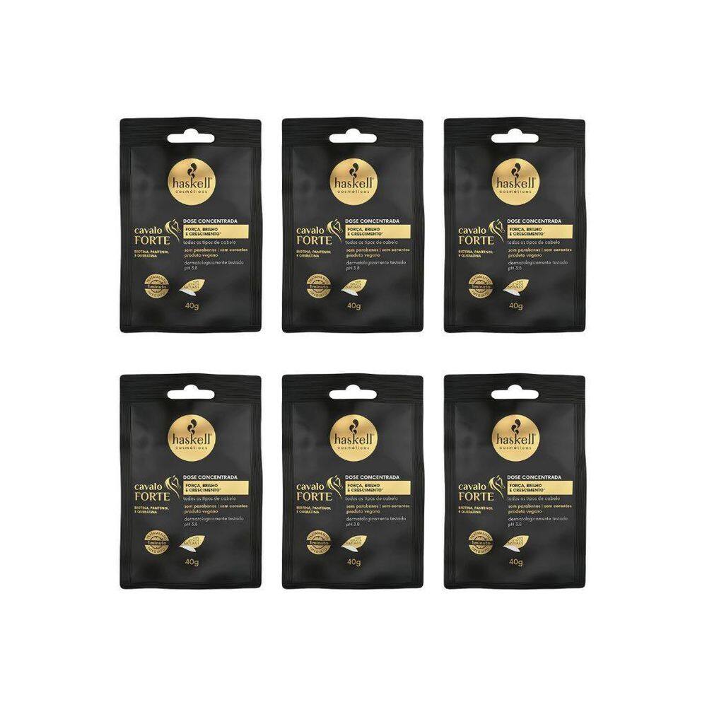Dose Concentrada Haskell 40G Cavalo Forte - Kit Com 6Un