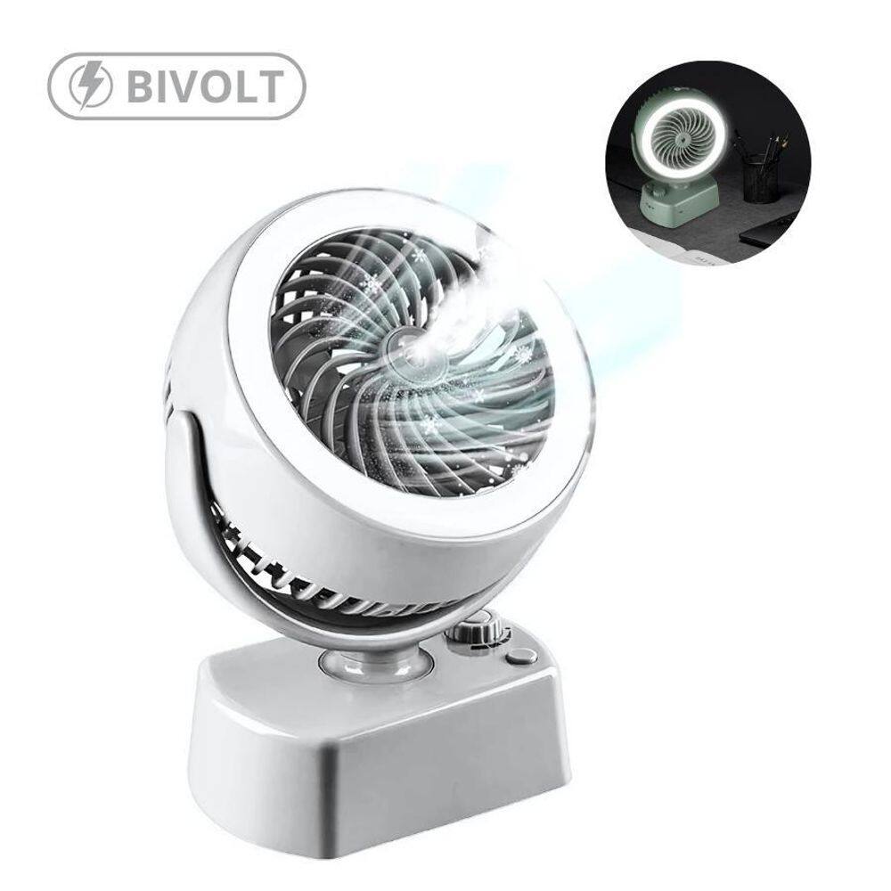 Ventilador Silencioso Luminária E Umidificador Ideal