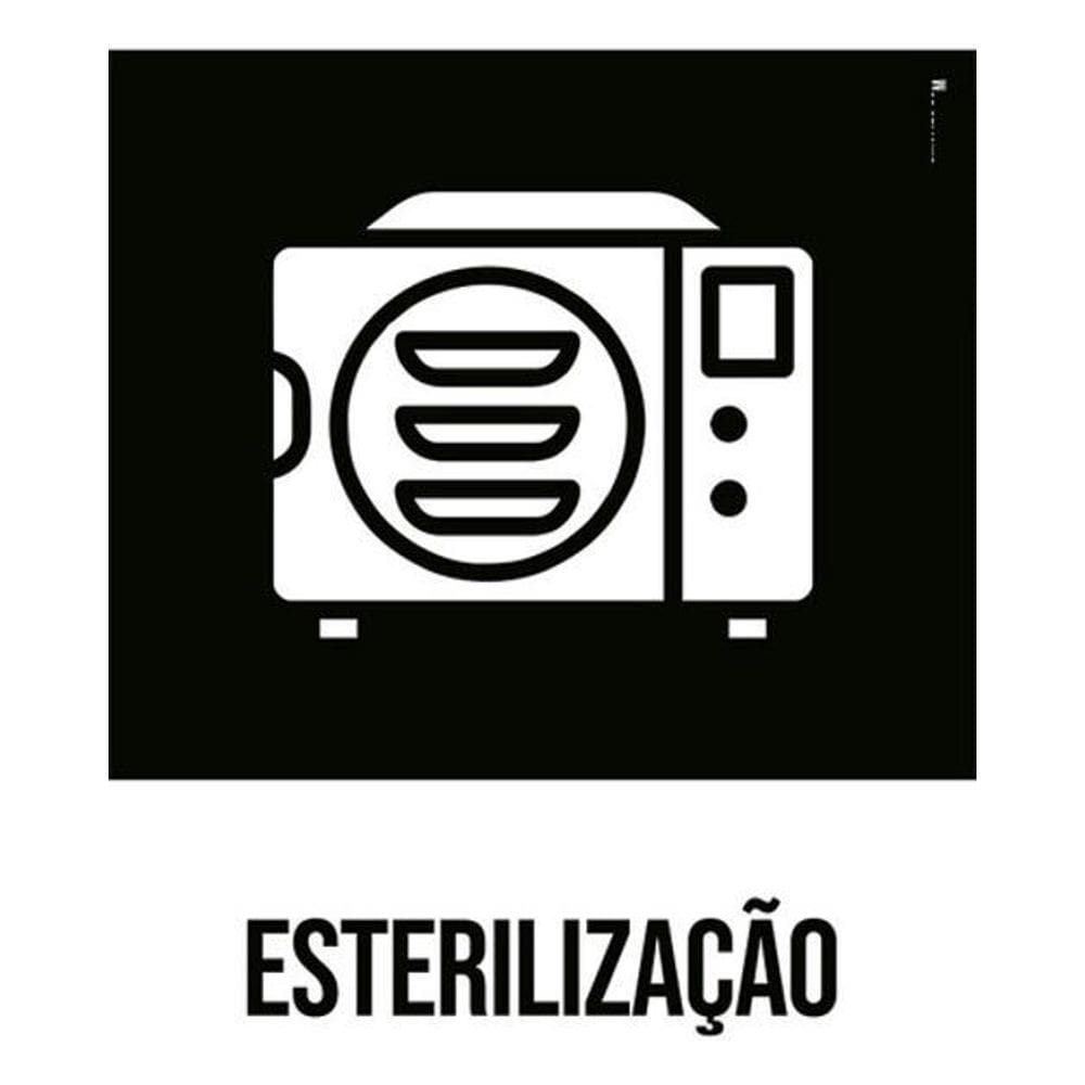 Kit 3 Placas Desenho - Esterilização