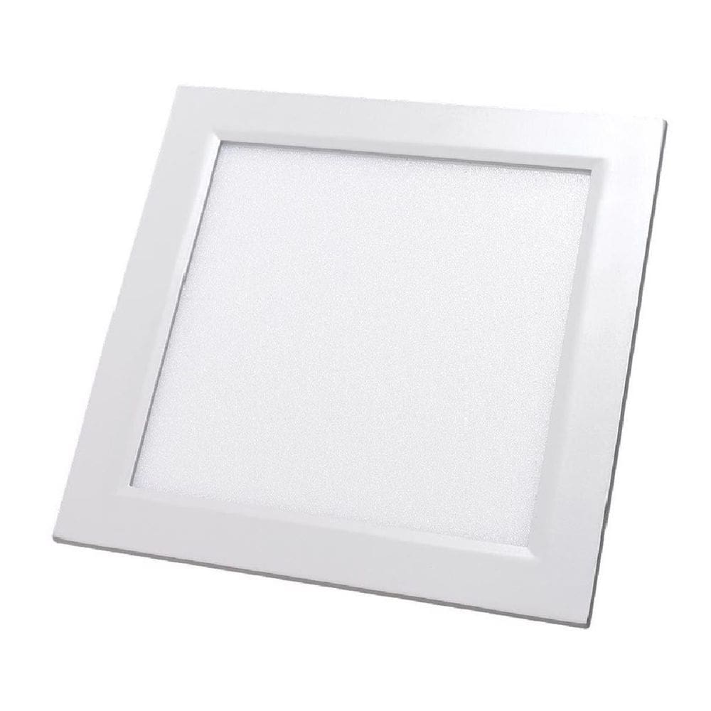Kit 10 Painel Quadrado Embutir 18W Led Bivolt 6500K Premier