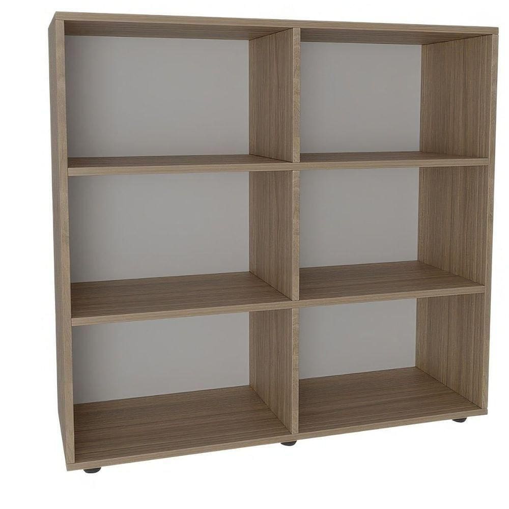 Estante Livreiro 6 Nichos Geórgia Montana