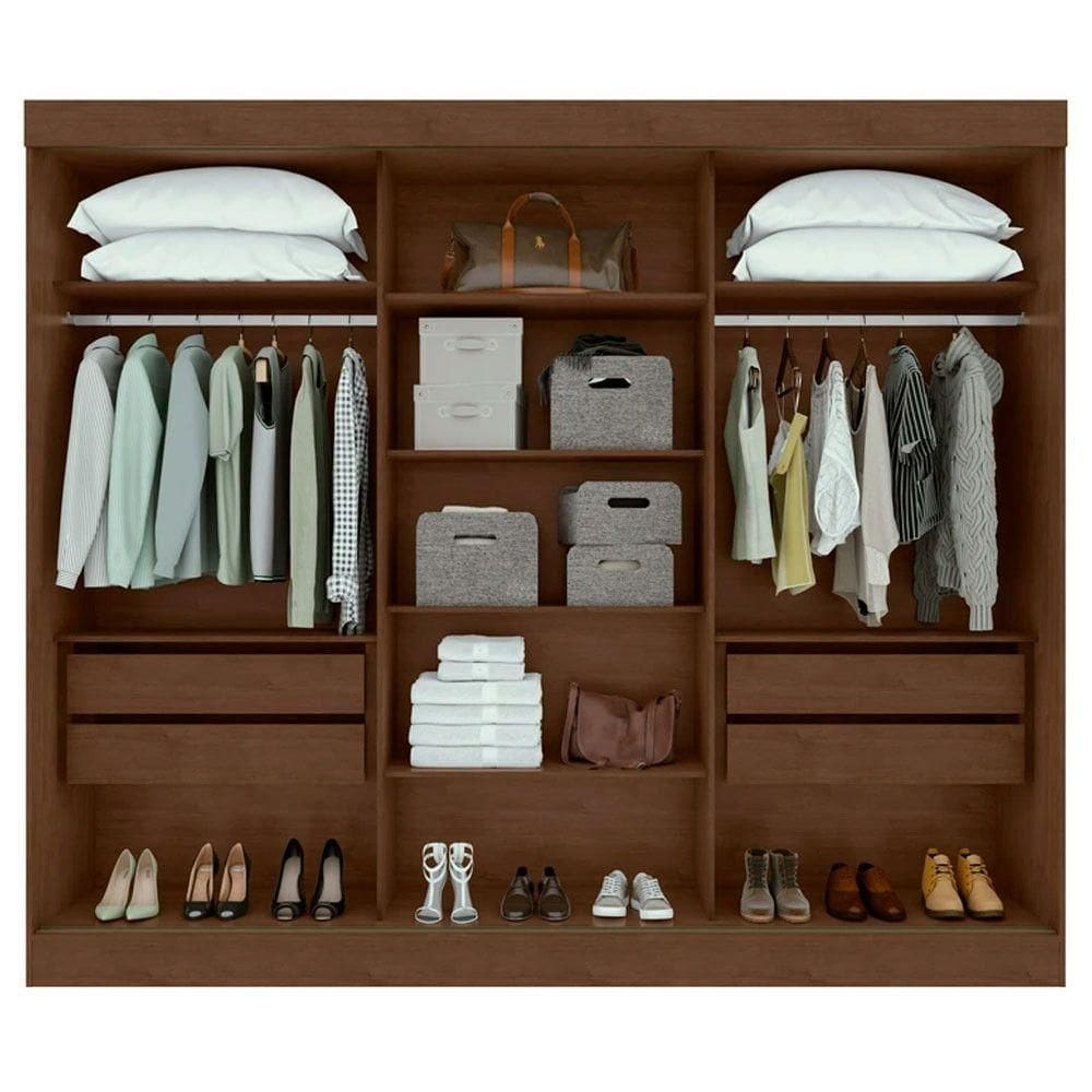Guarda Roupa Lopas 03 Portas Nice | Extra