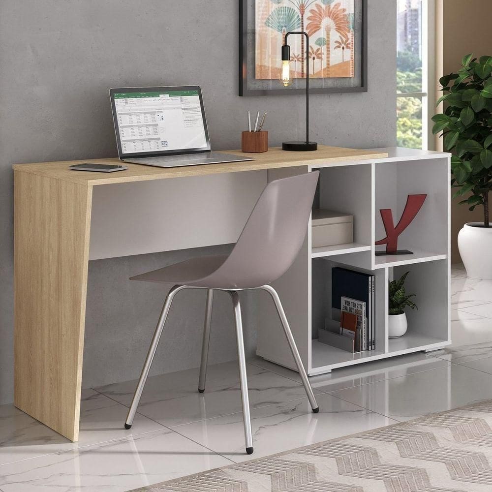 Escrivaninha Urban Carvalho-branco