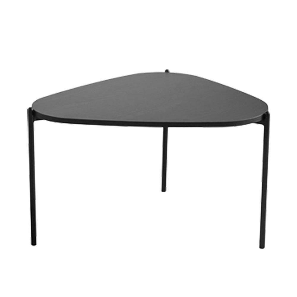 Mesa De Centro Organica Pe Metal Preto Nero 28015 Artesano Nero Preto