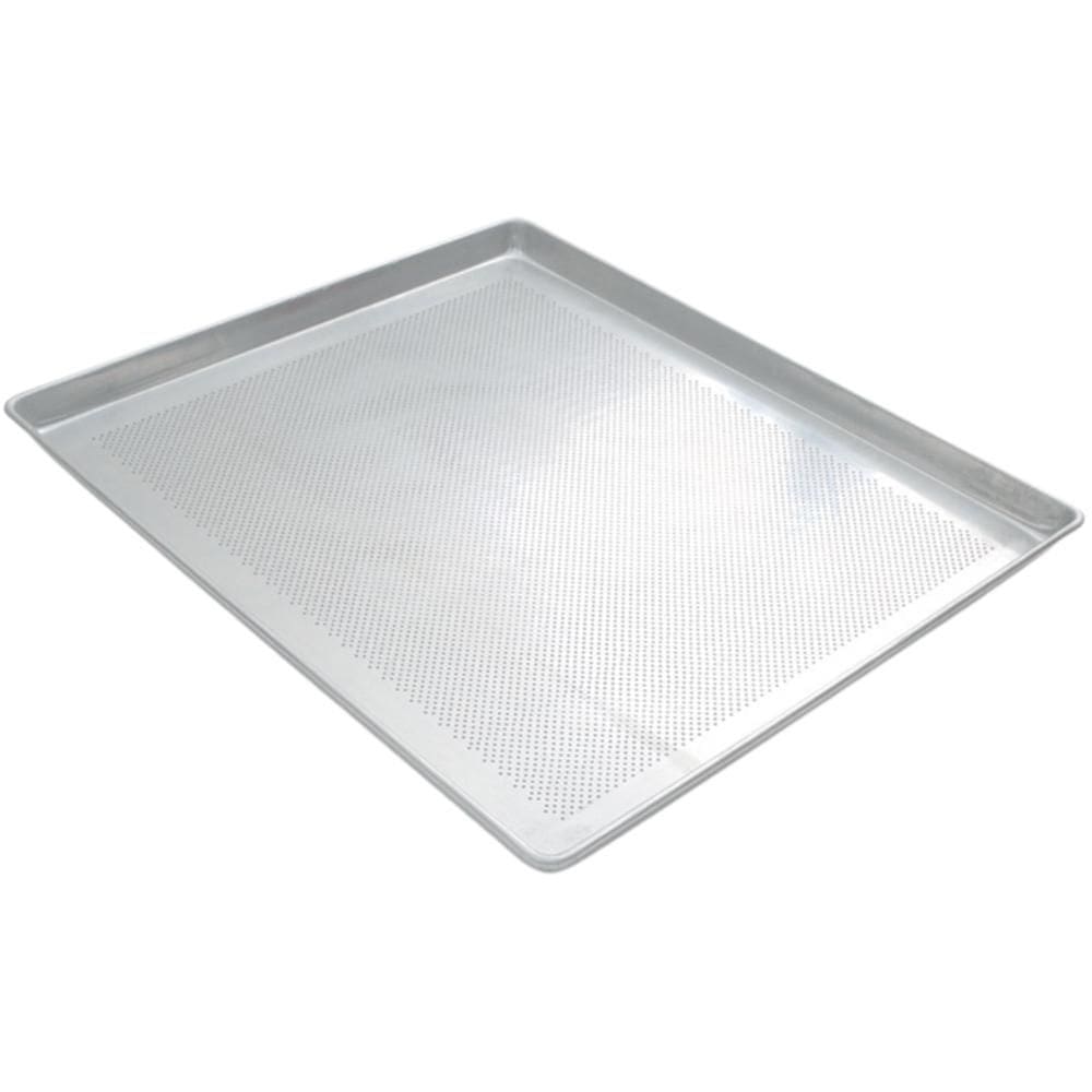 Kit 10 Assadeiras de Alumínio Perfurada Estampada 58x70 Para Pão Doce Imeca